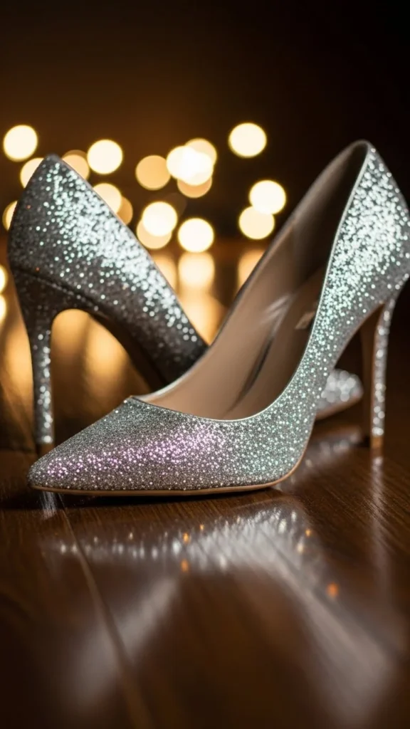1. Glitter Stilettos That Catch Every Light