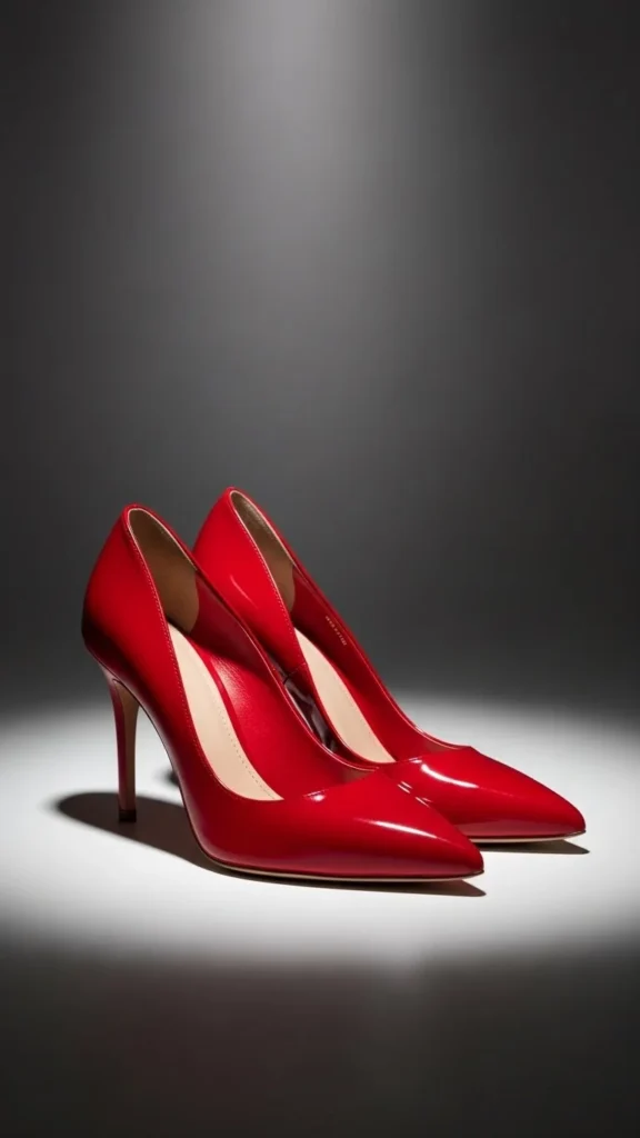 10. Red Statement Heels