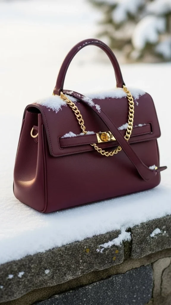 13. Add Color With Winter-Friendly Bags