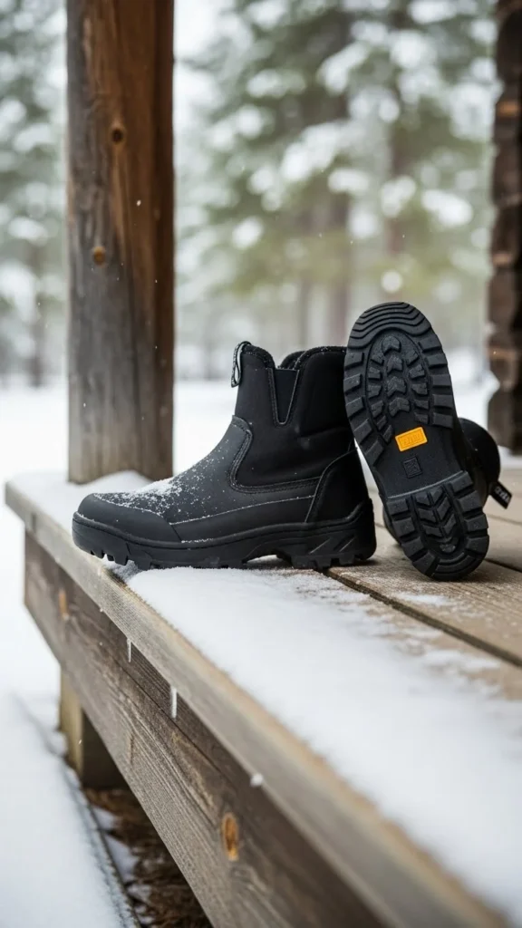 13. Pull-On Snow Boots