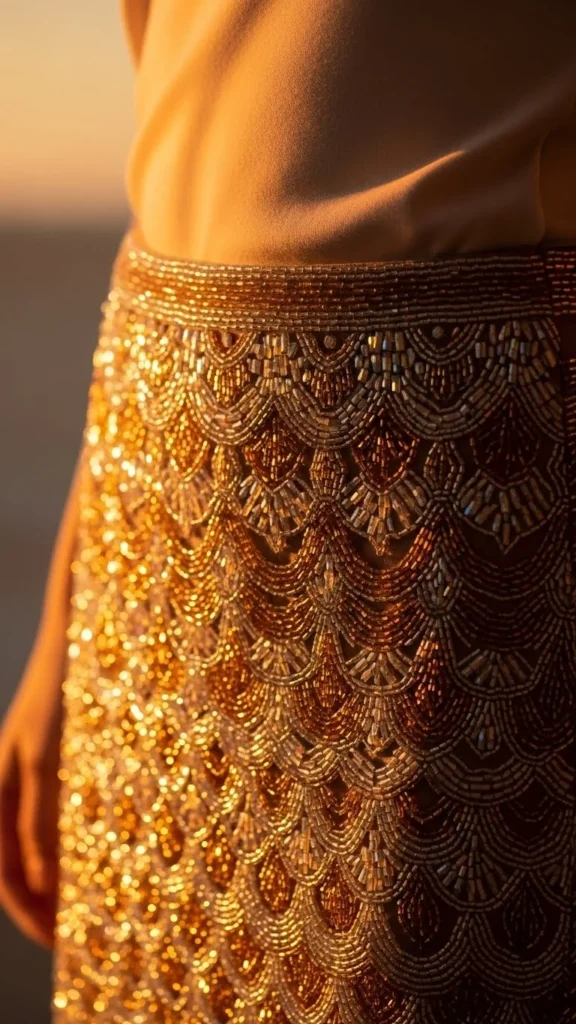 14. Beaded Skirt