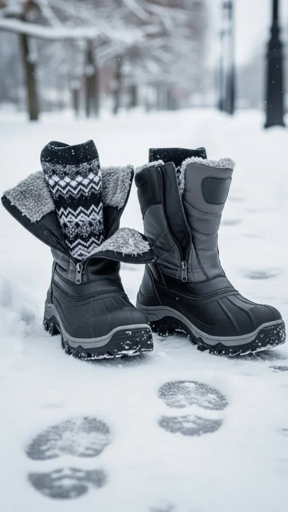 14. Swap Regular Socks for Thermal Boot Socks