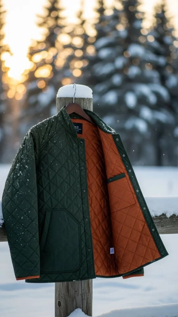 16. Choose Quilted Textures for Extra Warmth