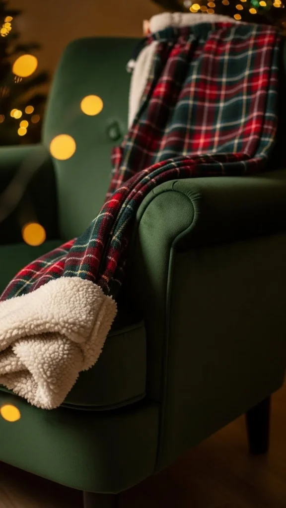 17. Sherpa-Lined Christmas Pajama Pants