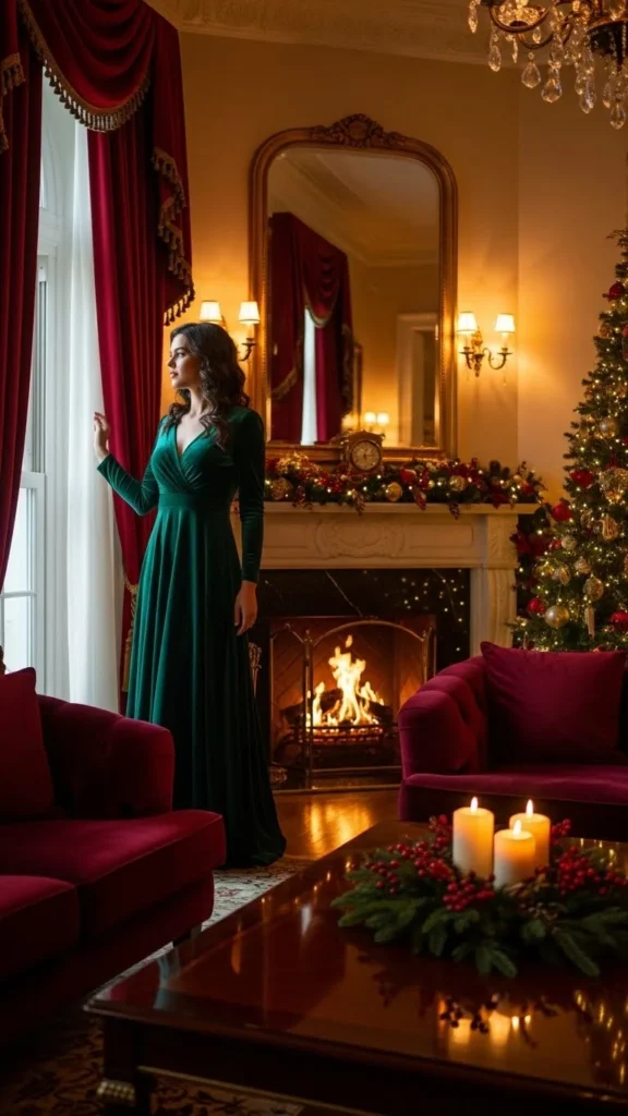 17. Velvet Maxi Dress