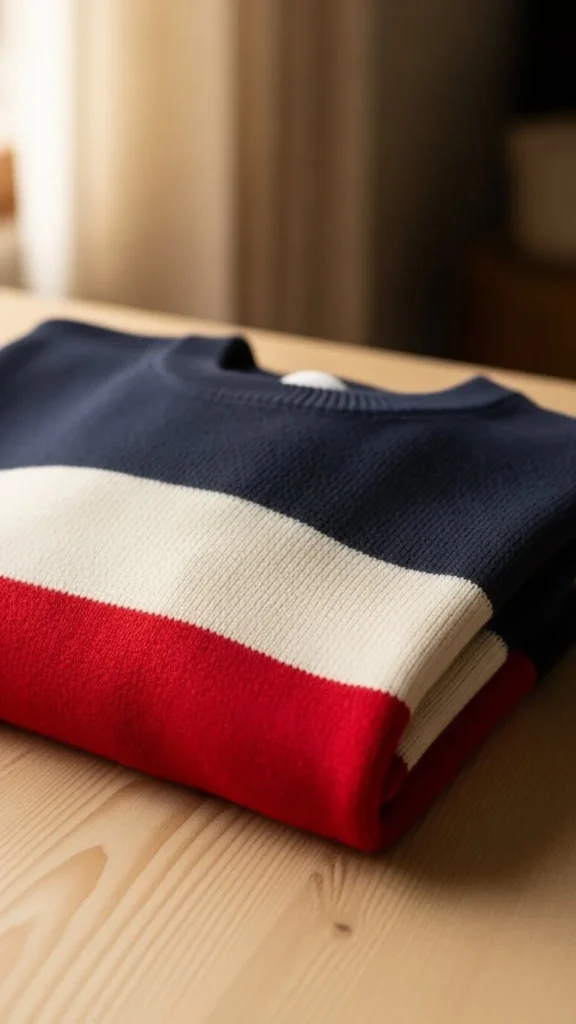 18. Color-blocked Winter Knit