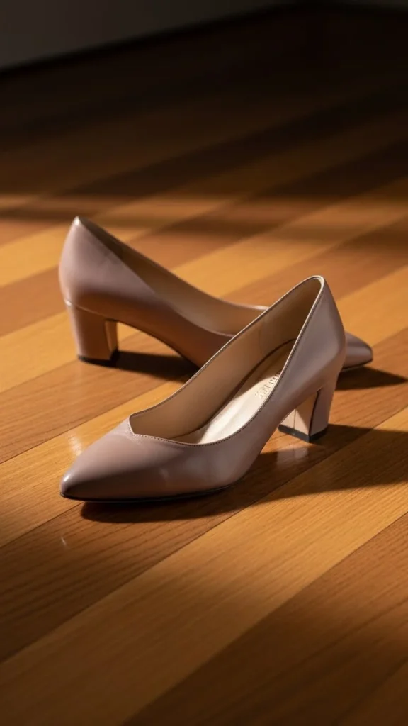 19. Low-Heel Party Pumps