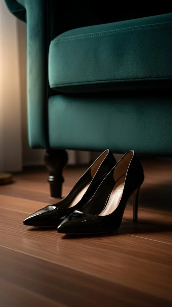 2. Classic Black Patent Pumps