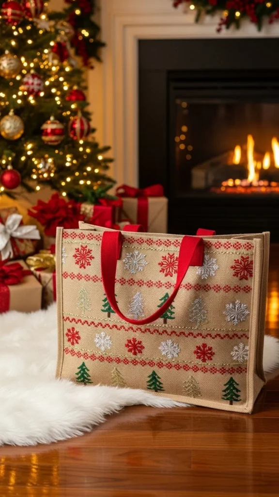 20. Festive Tote Bag