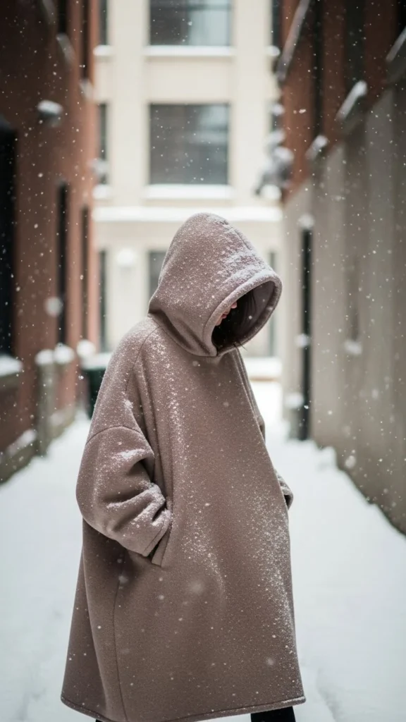 20. Oversized Hoodie Coat