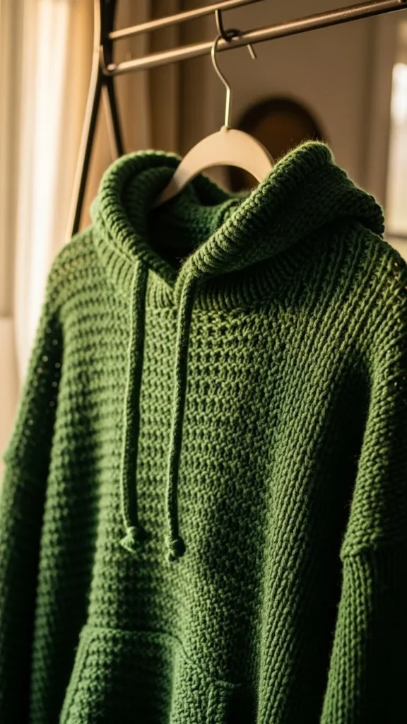 21. Evergreen Hoodie Knit