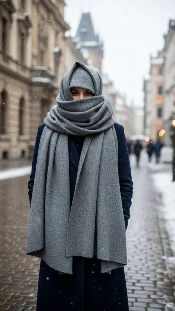 22. Extra-Long Wrap Scarf
