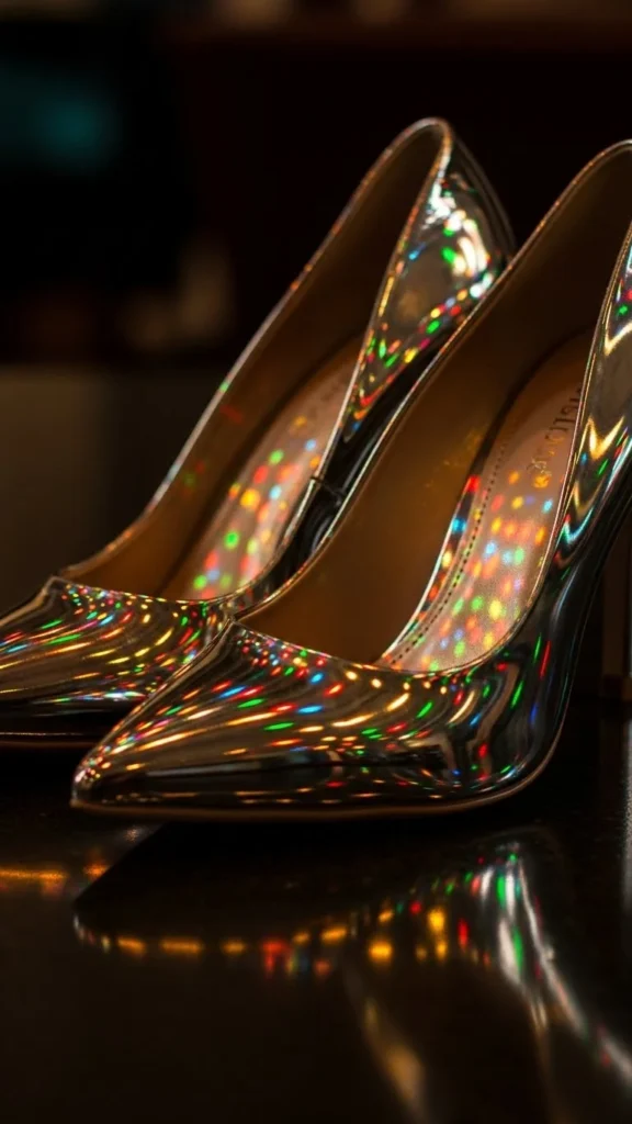 24. Mirror-Finish Heels