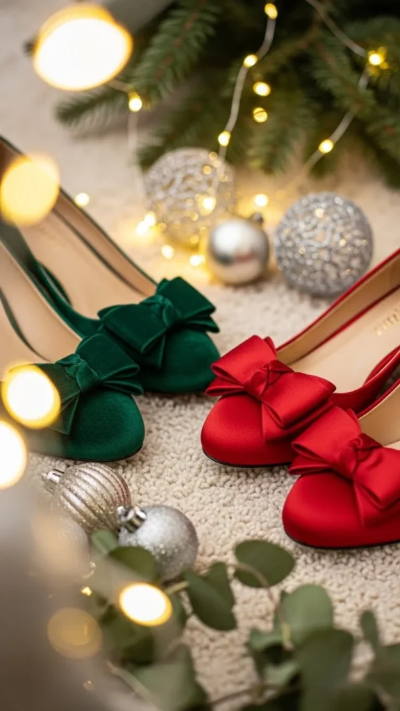 25. Bow-Detail Party Pumps