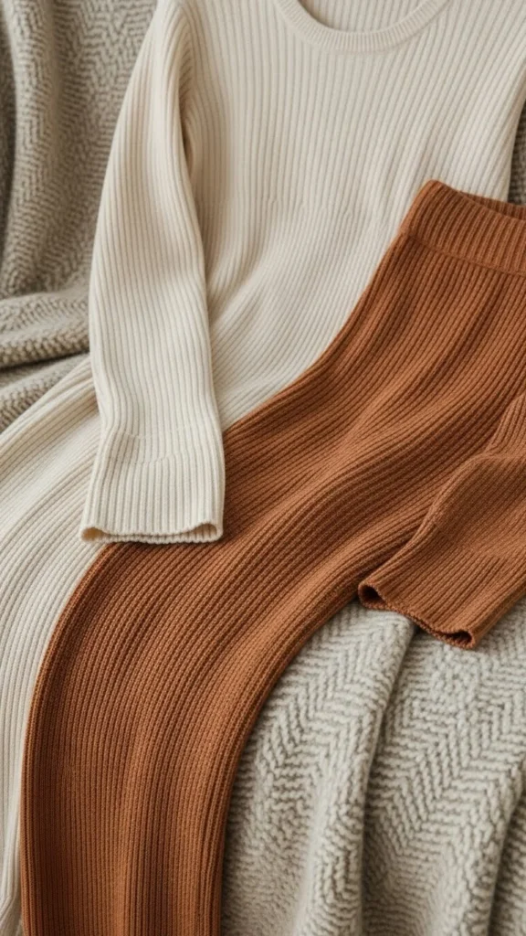 25. Warm Knit Lounge Pajamas