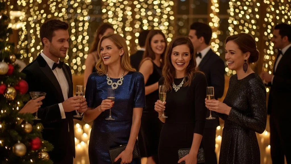 26 Eye-Catching Christmas Party Outfits That Turn Heads