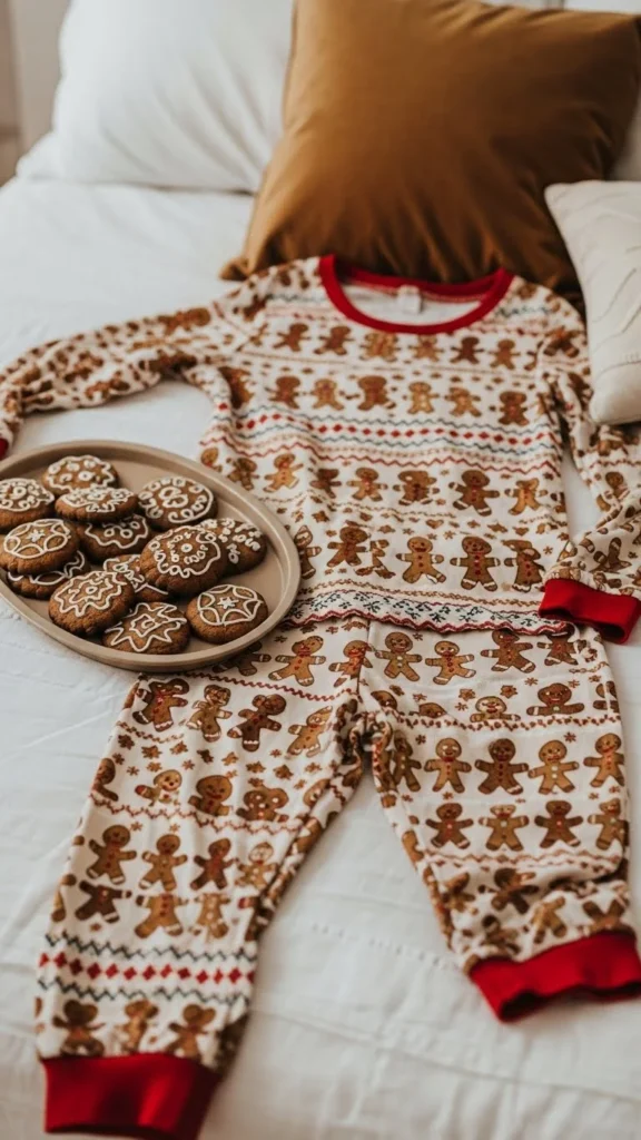 3. Gingerbread Cookie Pajamas