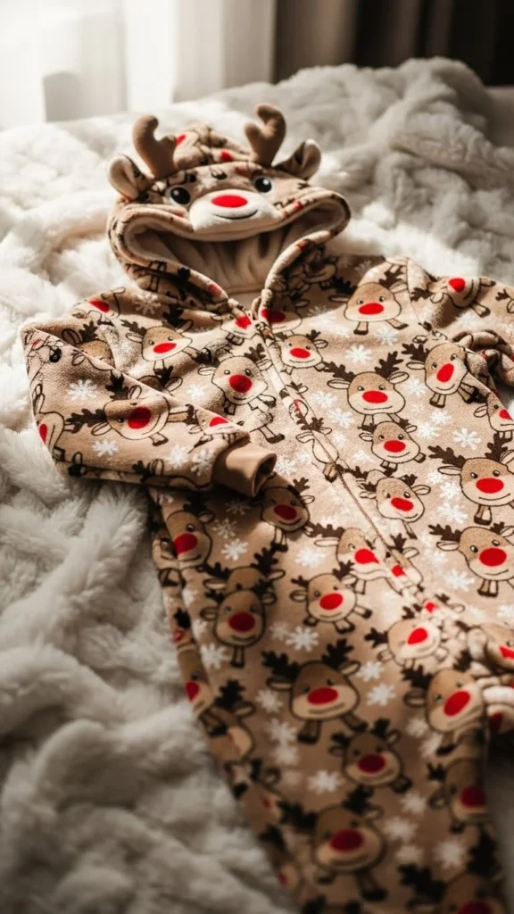 4. Cozy Reindeer Onesie