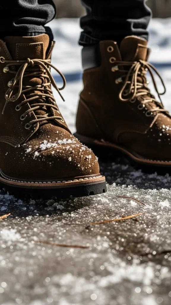 6. Waterproof Suede Winter Boots