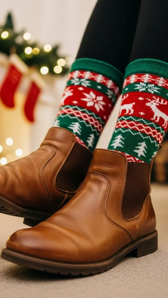7. Holiday-Themed Socks