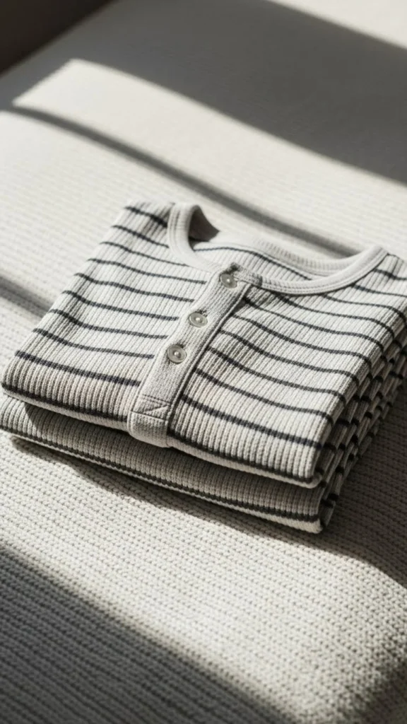 8. Striped Thermal Pajamas