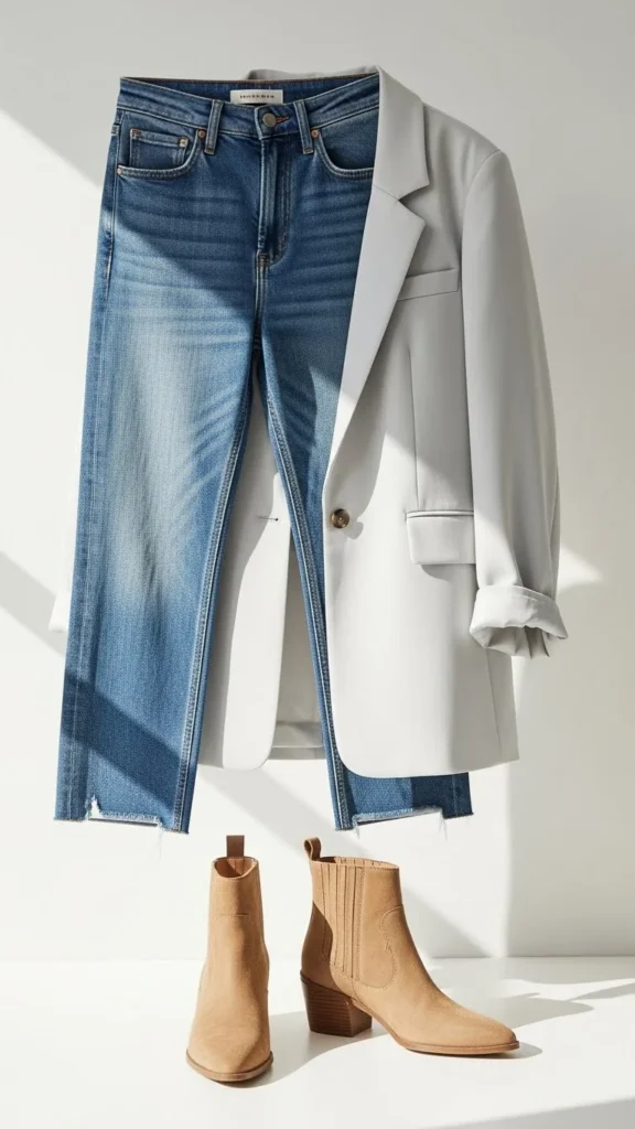 Ankle Boots + Jeans A Foolproof Formula