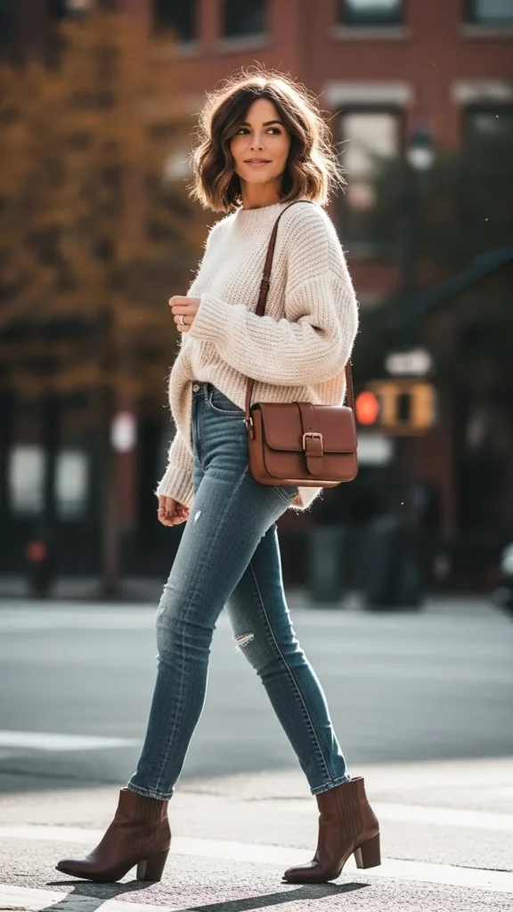 How to Style Oversized Sweaters Without Losing Your Shape (1)