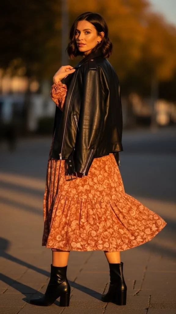 How to Wear Ankle Boots With Dresses & Skirts